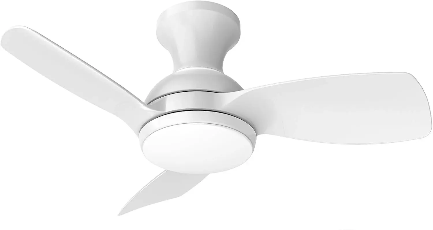 Consciot Small White Ceiling Fan